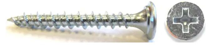 Puuruuvit Senco 39S25MC-5; PH2; 3,92x25 mm; 1000 kpl.