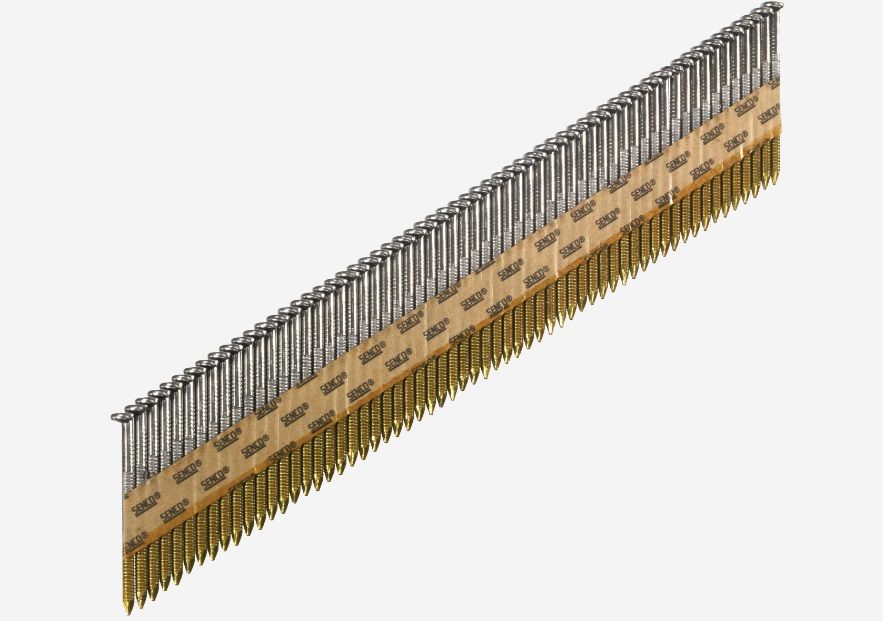 Lankanaulat Senco GE57ASBKR; 2,87x75 mm; 34°; 2000 kpl.; kuumasinkitty