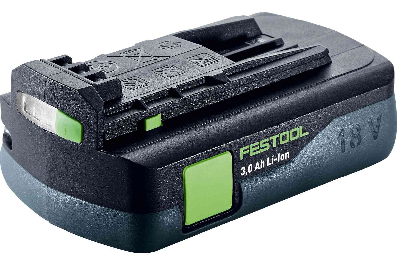 Akku Festool BP 18 Li 3,0 C; 18 V; 3,0 Ah; Li-ion