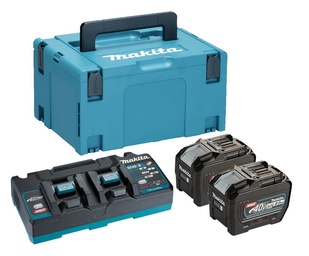 Tarvikesarja Makita 191Y97-1; 40 V; 2x8,0 Ah akku