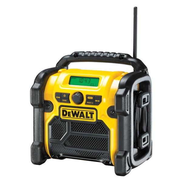 Radio DeWalt DCR019-QW; 10,8/14,4/18 V (ilman akkua ja laturia)