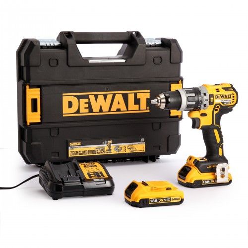 Akkuiskuporakone / ruuvinväännin DeWalt DCD796D2; 18 V; 2x2,0 Ah akku
