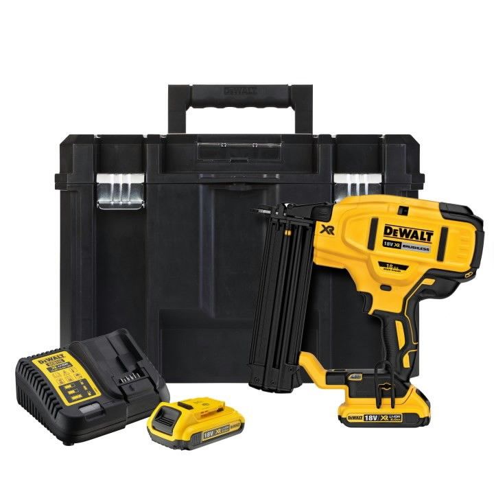Naulain, akkukäyttöinen DeWalt DCN680D2; 18 V; 2x2,0 Ah akku