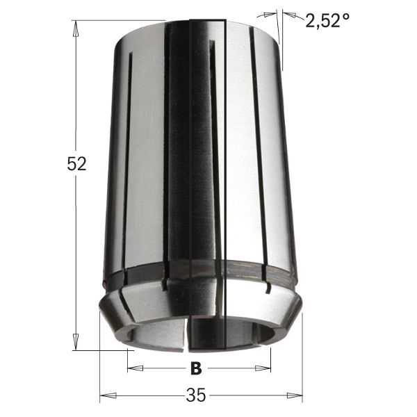 Holkki CMT 185.060.16; 6 mm