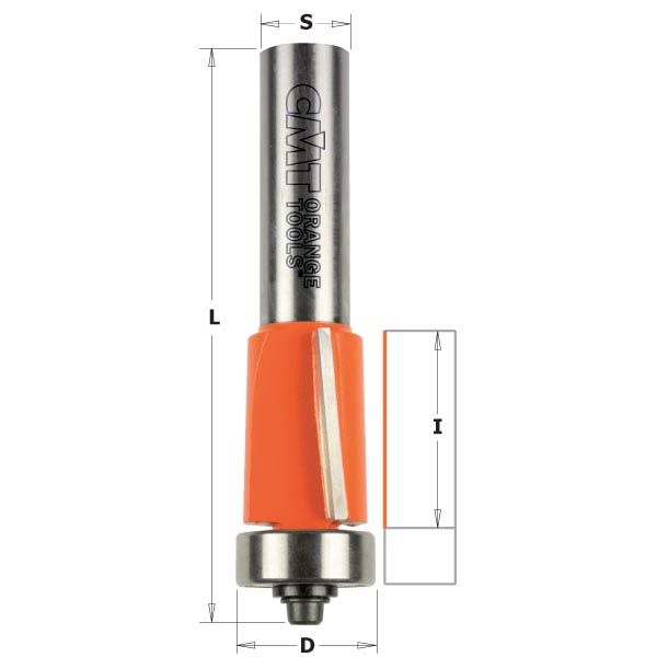 Kopiojyrsin CMT; S=12 mm; D=19 mm; laakereilla