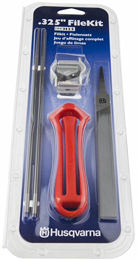 Teroitus- ja puhdistussetti Husqvarna 505698125; .325 ketjuille