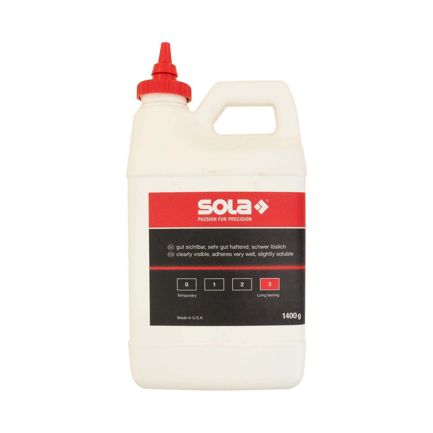 Merkintäliitu täyttöpakkaus, liitulanka / mittanauha Sola CPR 1400; 1,4 kg