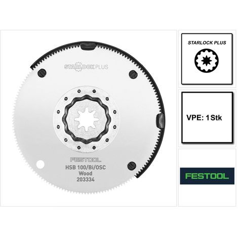 Pyöreä segmenttisahanterä Festool HSB 100/Bi/OSC