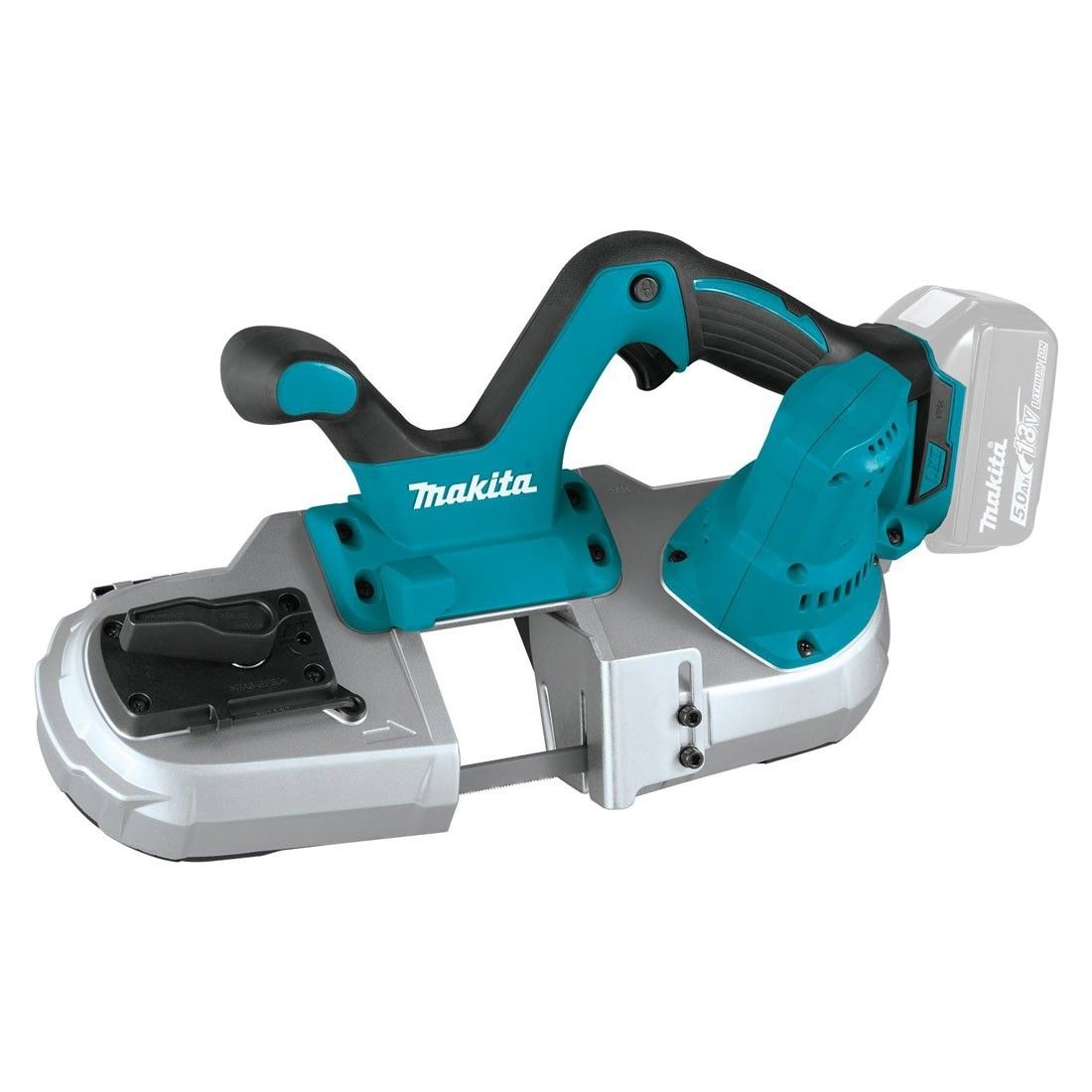 Vannesaha metallin leikkaamiseen Makita DPB182Z; 18 V (ilman akkua ja laturia)