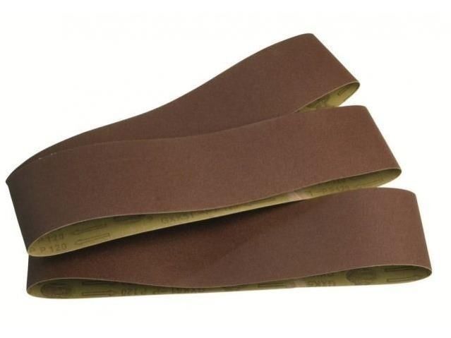 Hiomanauha Scheppach; 25x762 mm; P60/P100/P180; 5 kpl.