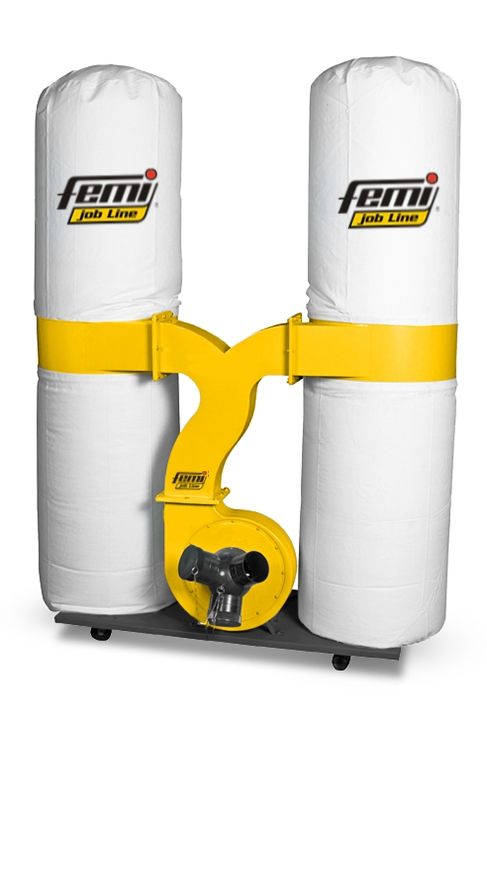 Kolmivaiheinen puruimuri Femi job Line DC 355 Plus; 2200 W