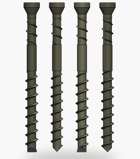 Puuruuvi Camo; 48 mm; C4; 700 kpl.