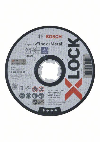 Hiomalaikka Bosch Expert Inox+Metal; Ø125x1,0 mm