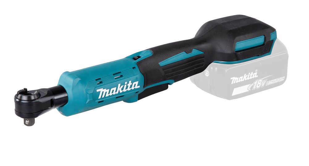 Akkukäyttöinen räikkä Makita DWR180Z; 47,5 Nm; 1/4''; 3/8''; 18 V (ilman akkua ja...