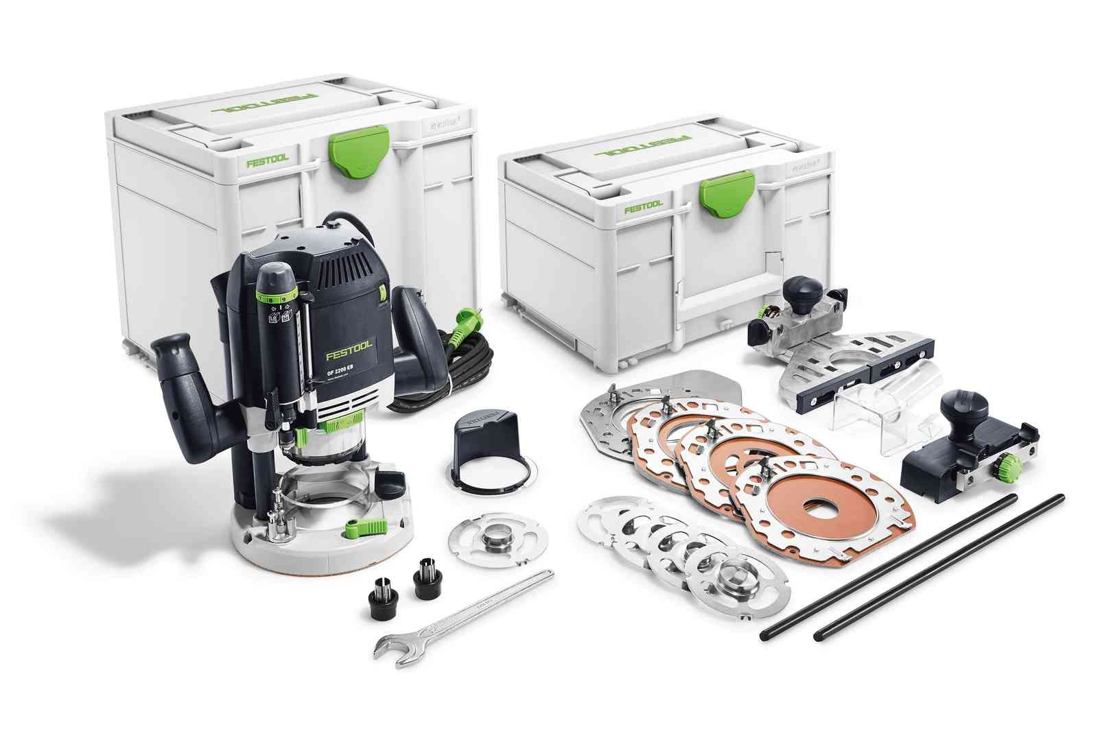 Yläjyrsin Festool OF 2200 EB-Set
