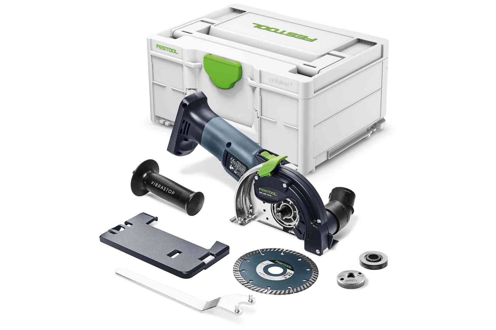 Roilojyrsin Festool DSC-AGC 18-125 FH EB-Basic; 18 V (ilman akkua ja laturia)