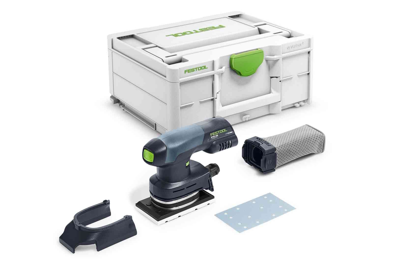 Tasohiomakone Festool Rutscher RTSC 400-Basic 18 V; (ilman akkua ja laturia)
