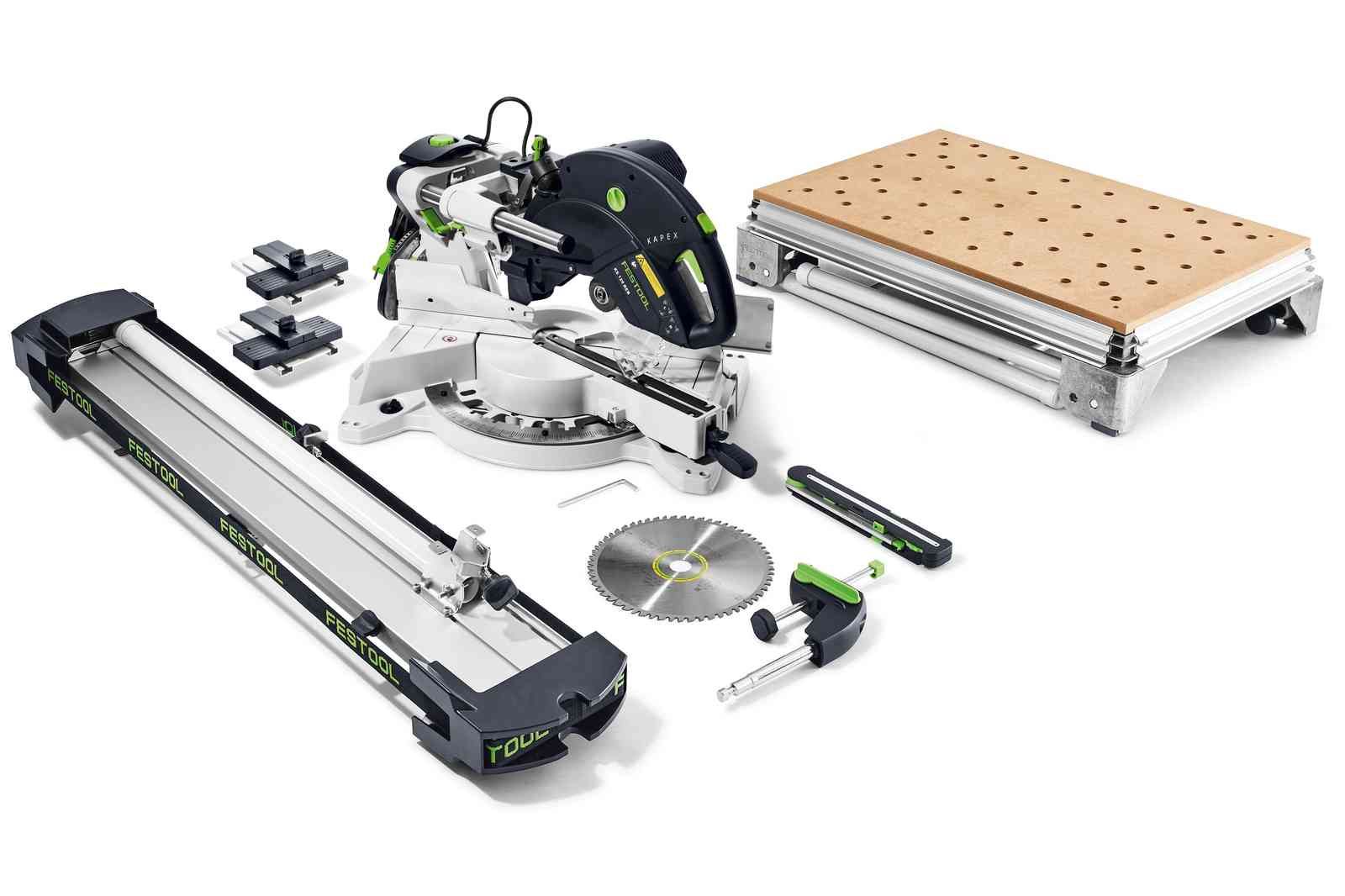 Katkaisu- ja jiirisaha Festool KAPEX KS 120 REB-Set-MFT