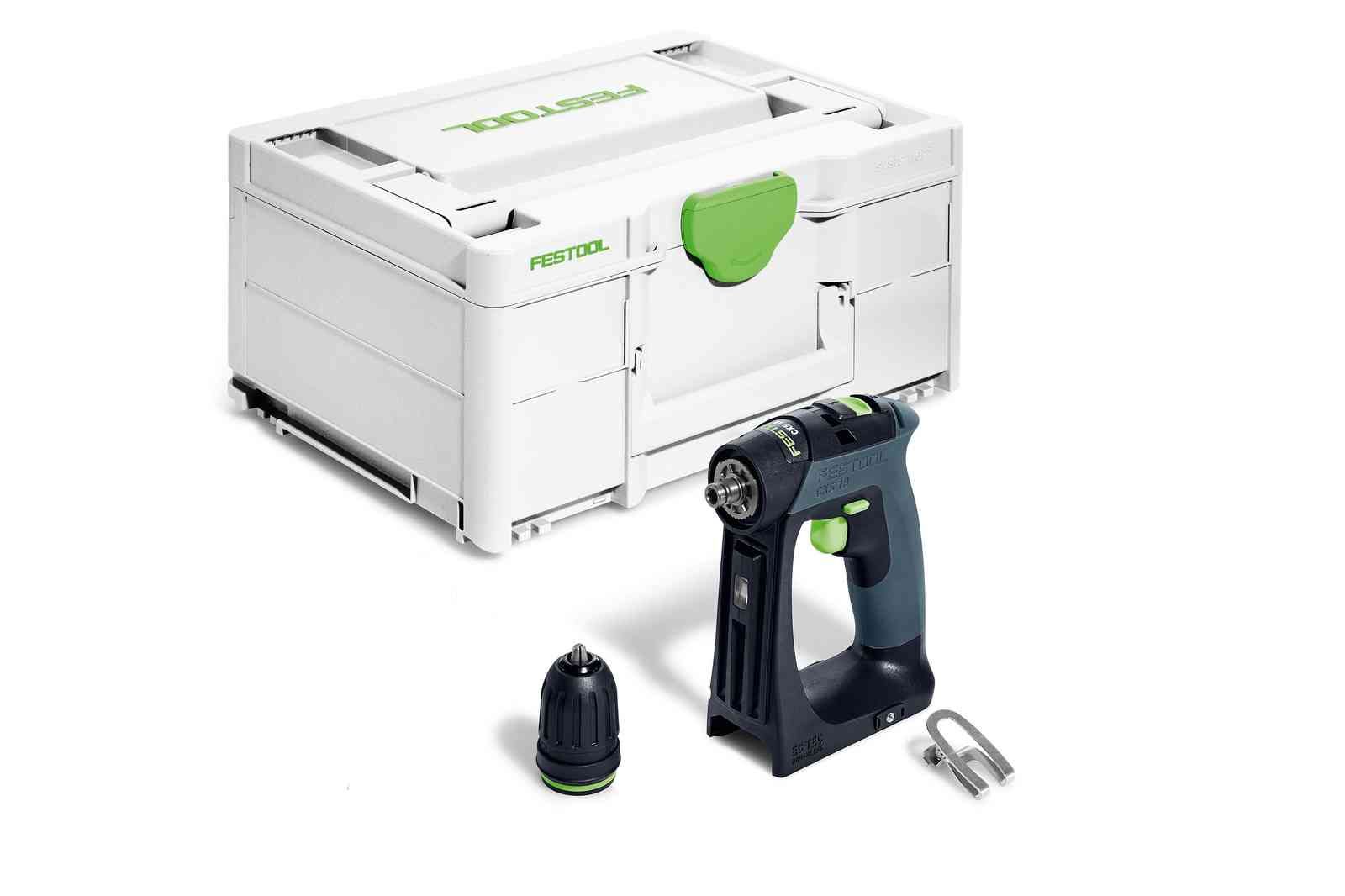 Pora/ruuvinväännin Festool CXS 18-Basic 18 V; (ilman akkua ja laturia)