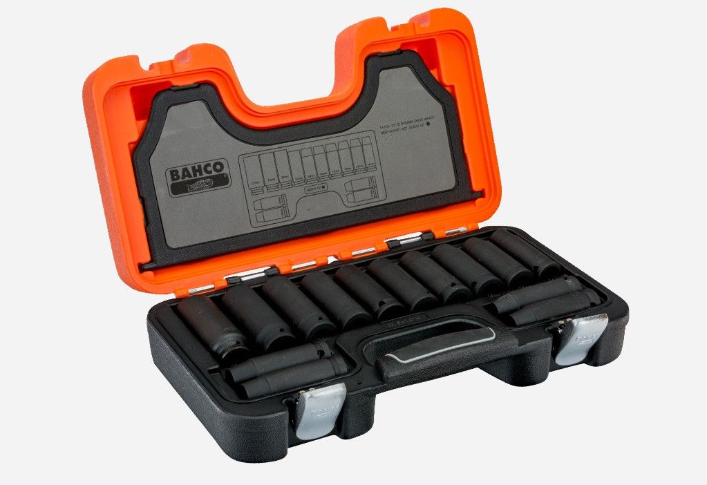 Hylsysarja Bahco DD/S14; 1/2''; 14 kpl.