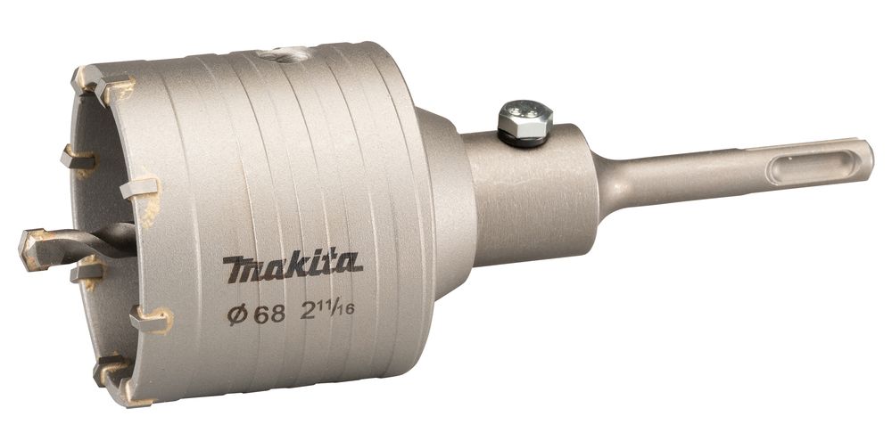 Porakruunu varrella ja terällä Makita D-74011; 68 mm; SDS-plus