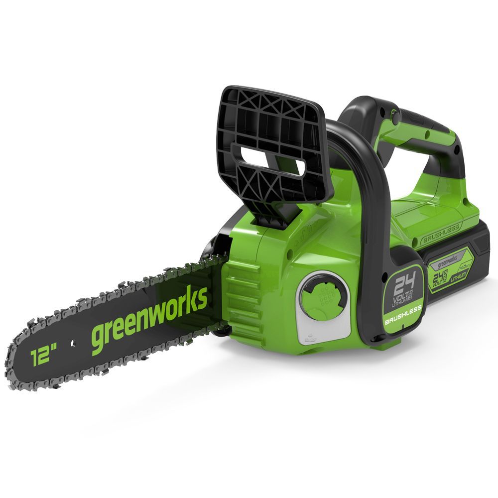 Ketjusaha Greenworks GD24CS30; 24 V; 30 cm laippa (ilman akkua ja laturia)