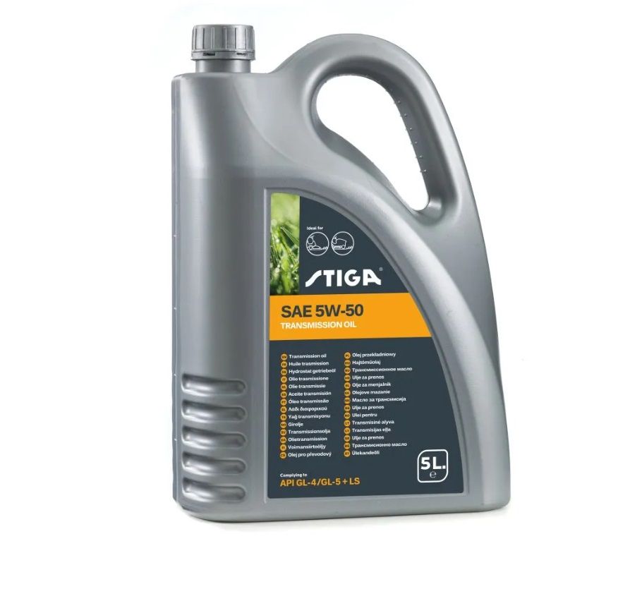 Vaihteistoöljy Stiga SAE 5W-50; 5 l