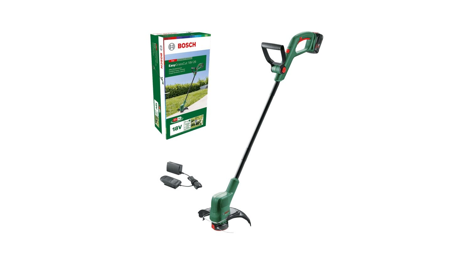 Ruohotrimmeri Bosch Easy GrassCut 18V-26; 18 V; 1x2,5 Ah akku