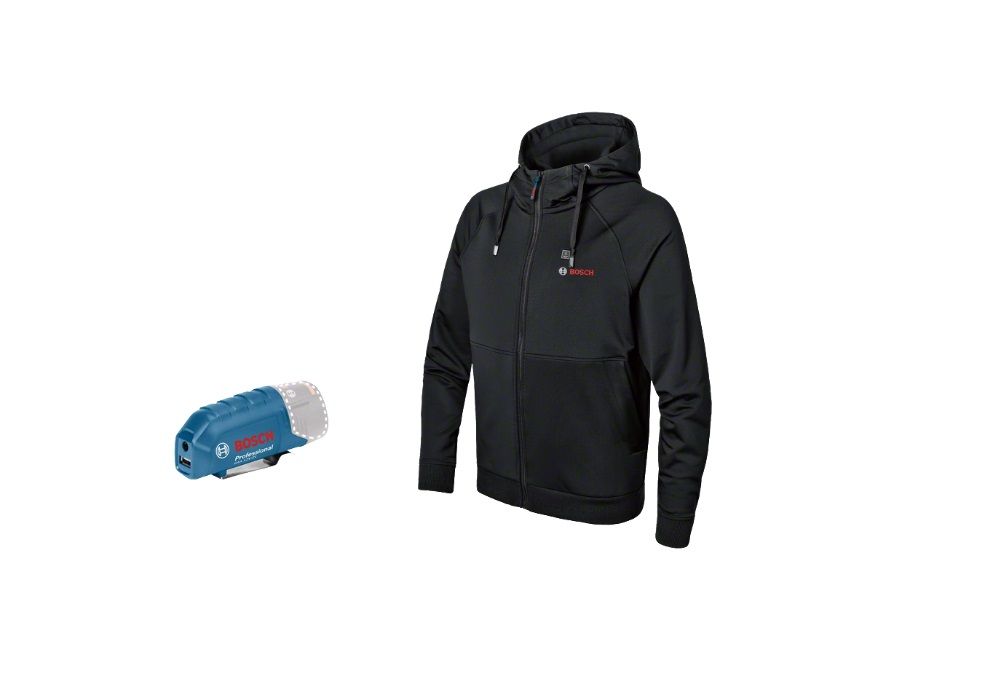 Pusero Bosch GHH 12; XL; 18 V + usb adapteri GAA 12V-21 (ilman akkua ja laturia)