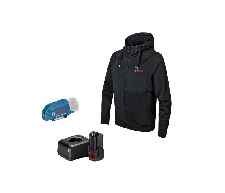 Pusero Bosch GHH 12; M; 18 V; 1x2,0 Ah + usb adapteri GAA 12V-21