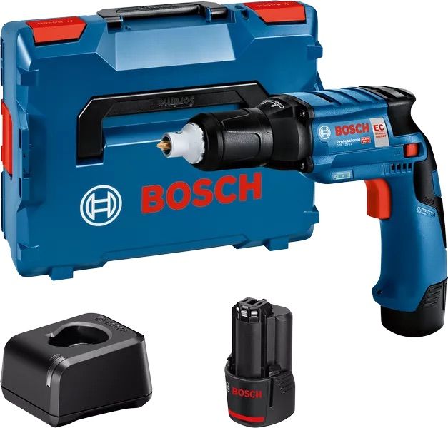 Akkuruuvinväännin Bosch GTB 12V-11; 12 V; 2x2,0 Ah akku