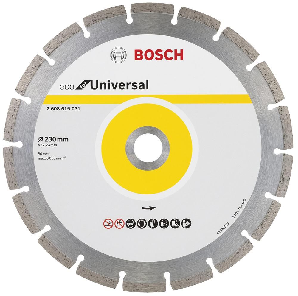 Timanttikatkaisulaikka Bosch Eco for Universal 2608615031; 230x22,23 mm