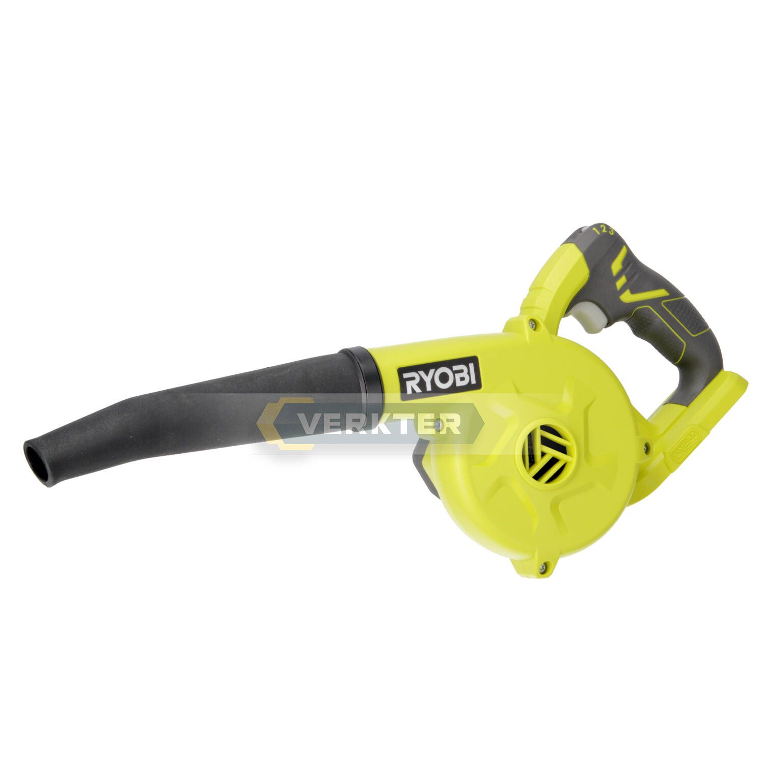 Akkupuhallin Ryobi R18TB-0; 18 V (ilman akkua ja laturia)