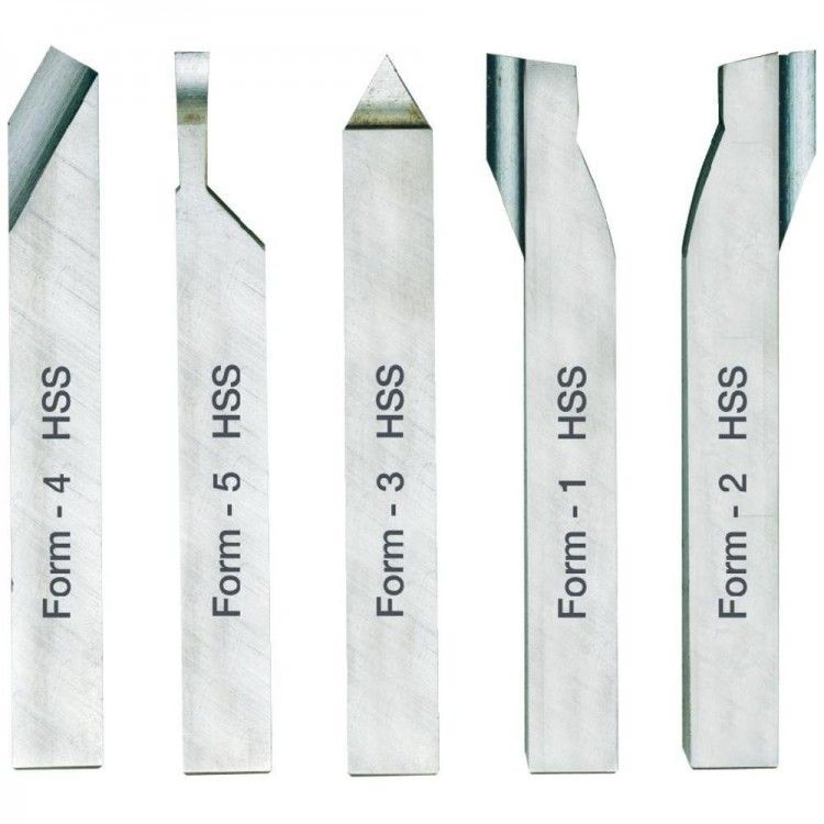 Tarvikesarja Proxxon; HSS; 10x10x80 mm; 5 kpl.