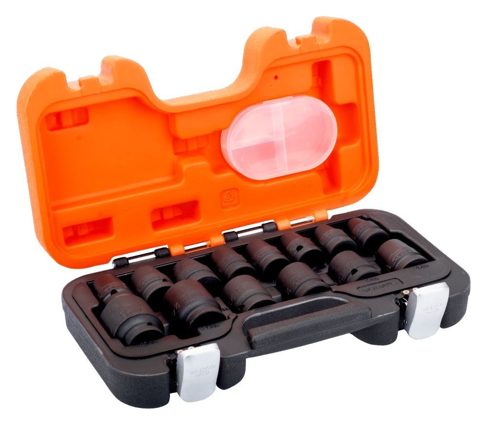 Hylsysarja Bahco D/S14; 1/2''; 14 kpl.