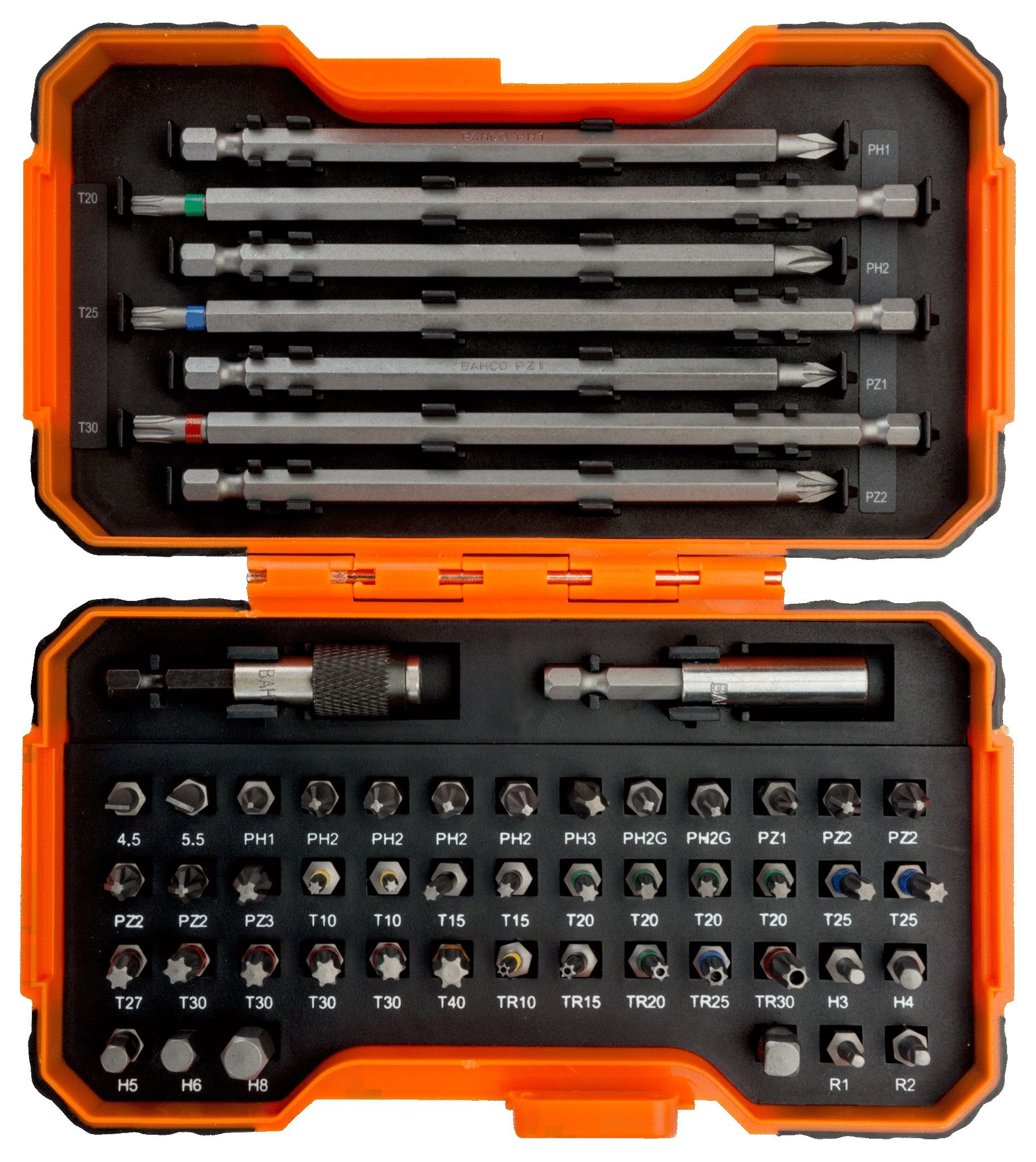 Minikoon mac-tarvikesarjat Bahco 59/S54BC; 54 kpl.