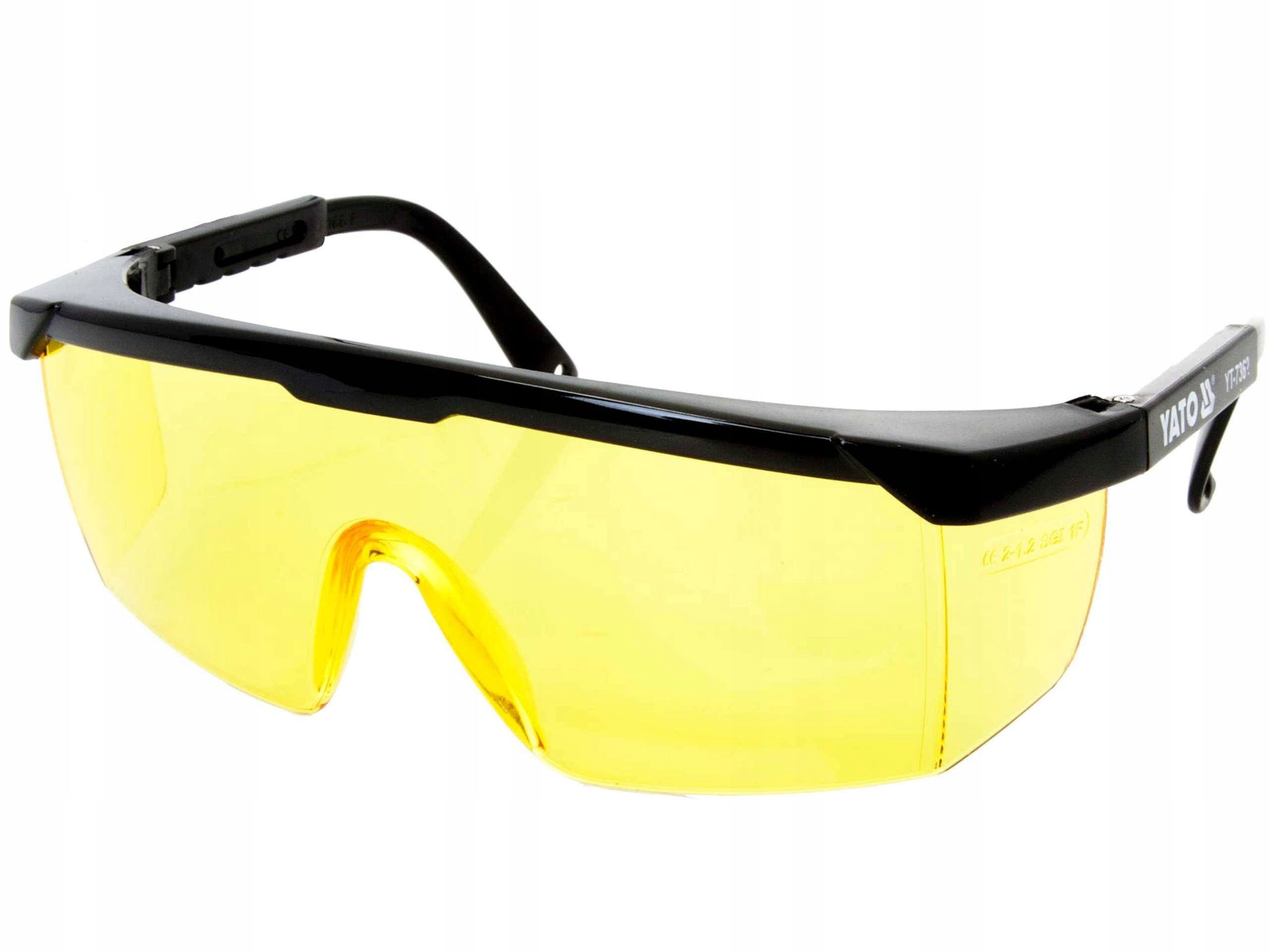 Suojalasit Yato YT-7362; keltainen