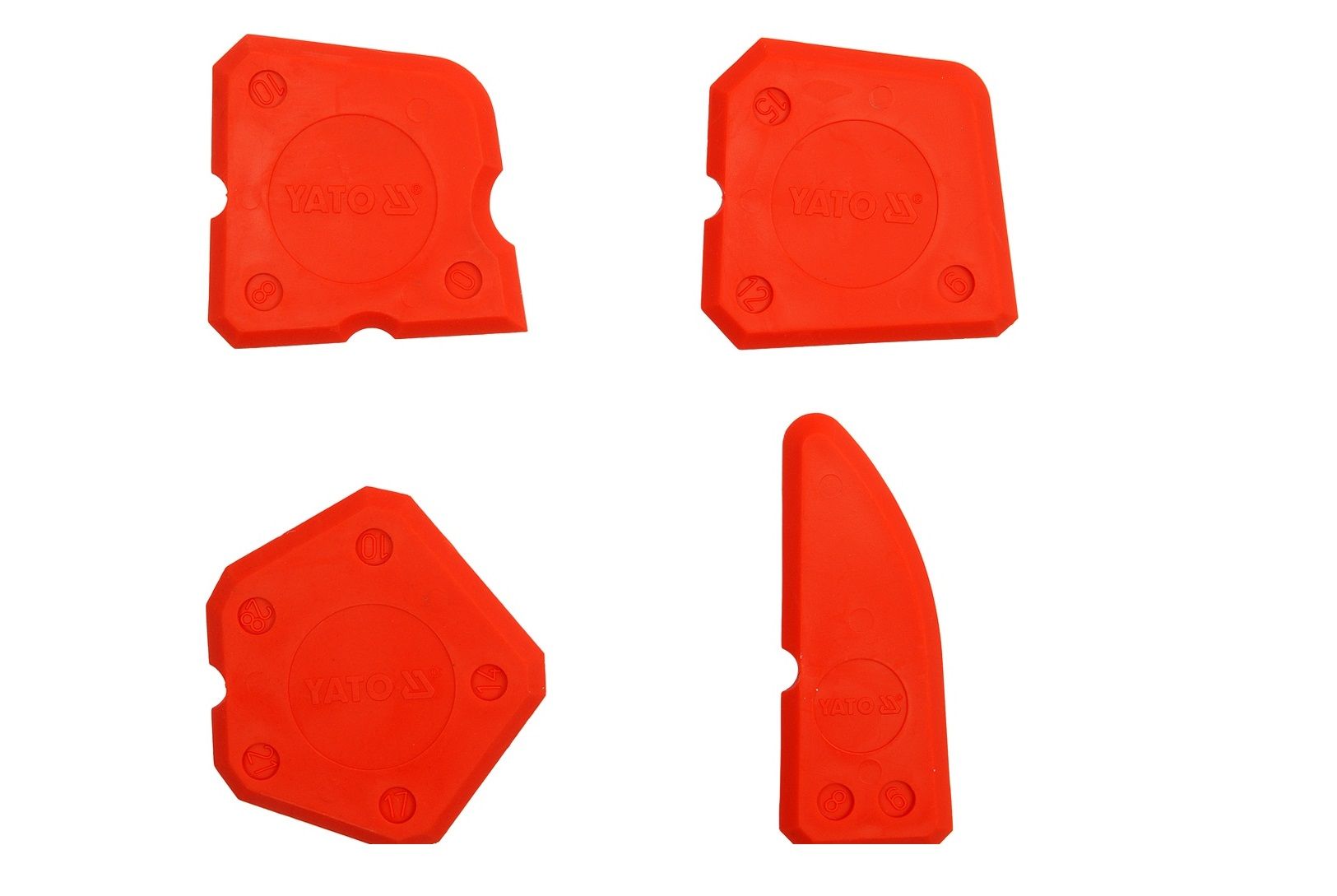 Silikonin poisto setti Yato YT-5261; 4 kpl.