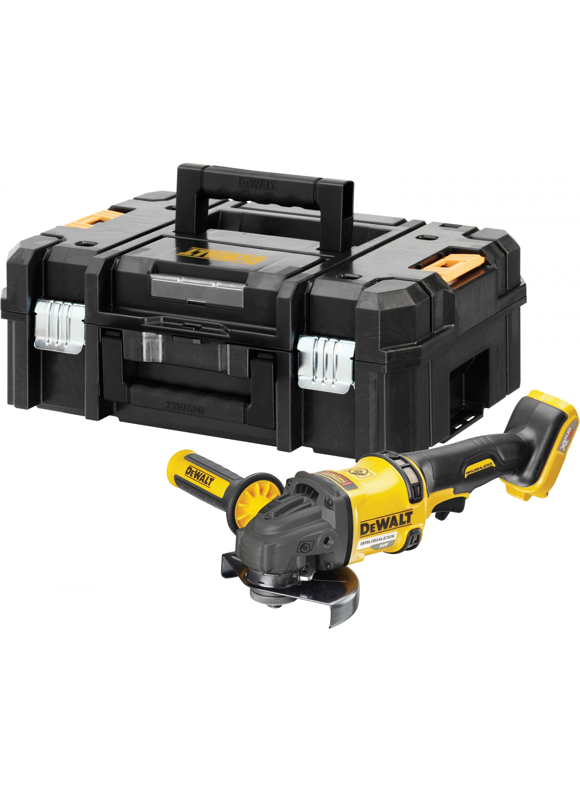 Kulmahiomakone DeWalt DCG418NT-XJ FlexVolt; 54 V (ilman akkua ja laturia)