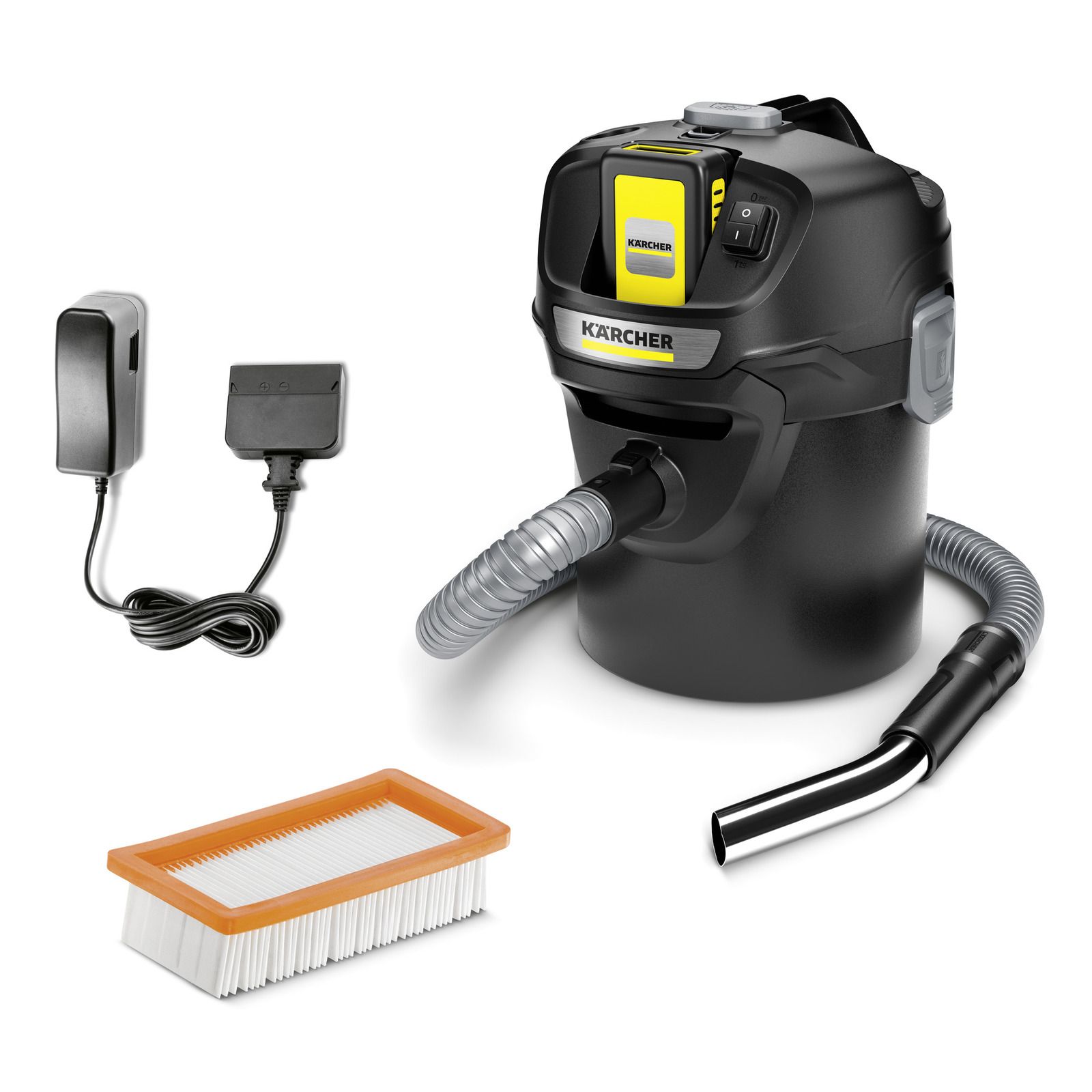Tuhkaimuri Karcher AD 2 BS; 18 V; 1x2,5 Ah akku