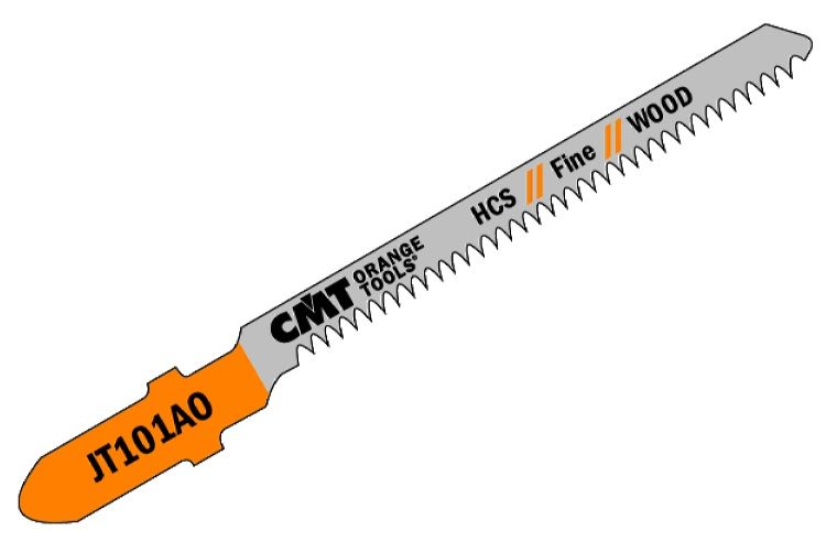 Pistosahanterä CMT JT101AO-5; 5 kpl.