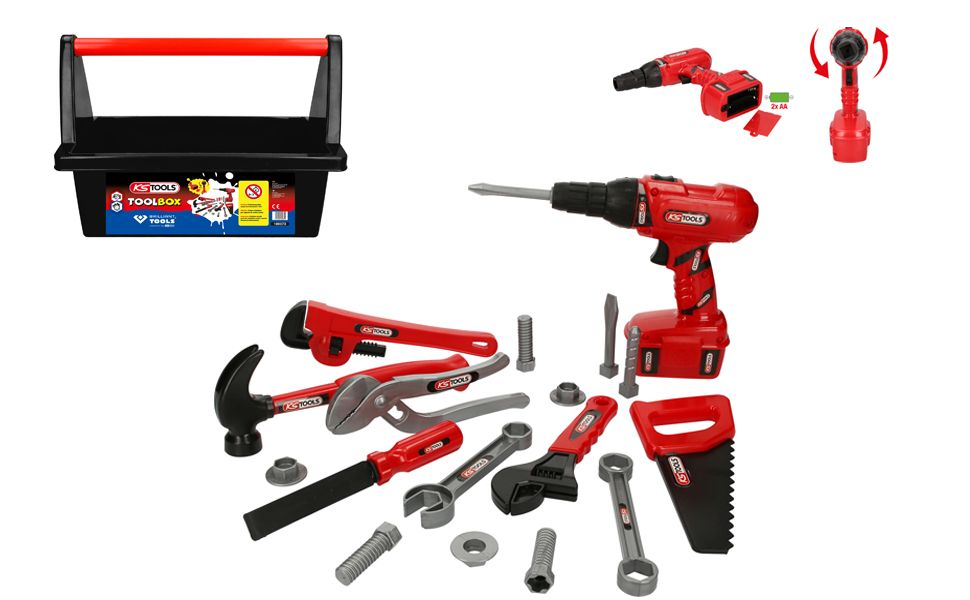 Aterinsetti lapsille KS Tools; 19 kpl.