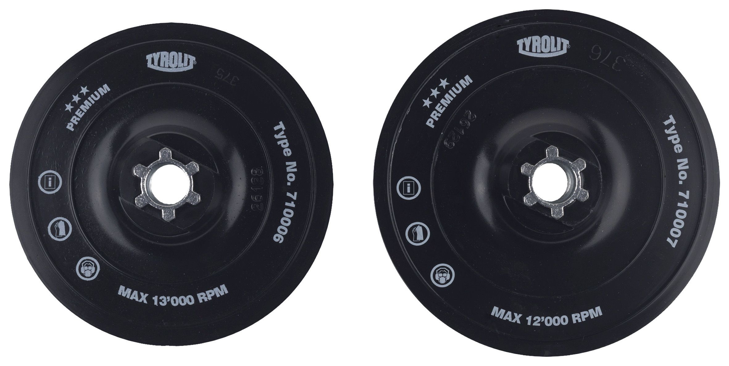 Hioma-alusta Tyrolit; Ø125 mm