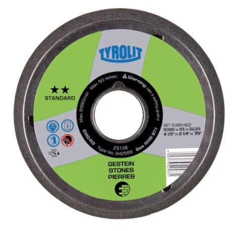 Hiomalevy Tyrolit Standart 895677; Ø90-110 mm; P60