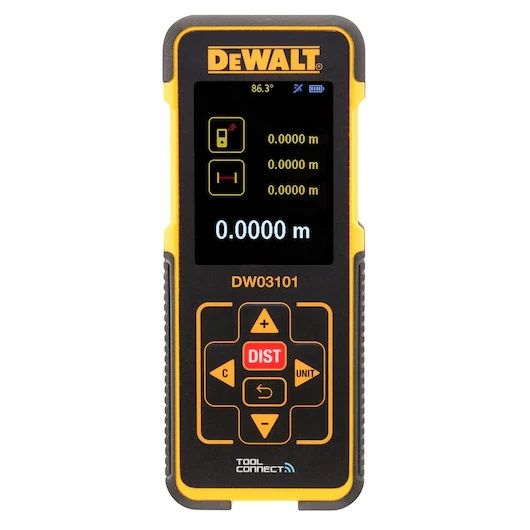 Laseretäisyysmittari DeWalt DW03101-XJ