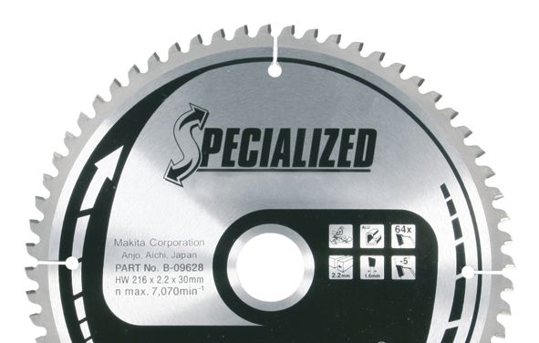 Katkaisuterä puulle Makita; 136x1,4x20,0 mm; Z24; 20°