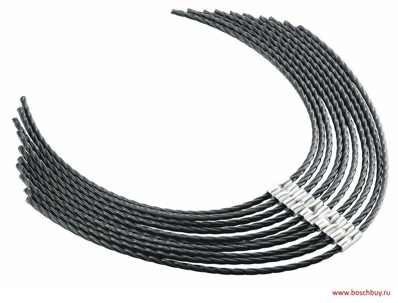 Erittäin vahva lanka ruohotrimmeriin Bosch F016800431; 10 kpl.