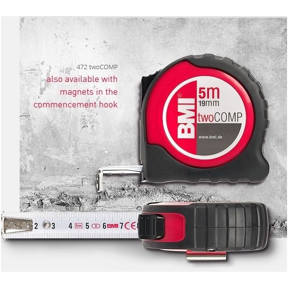 Rullamitta BMI twoCOMP B472041021; 10 m