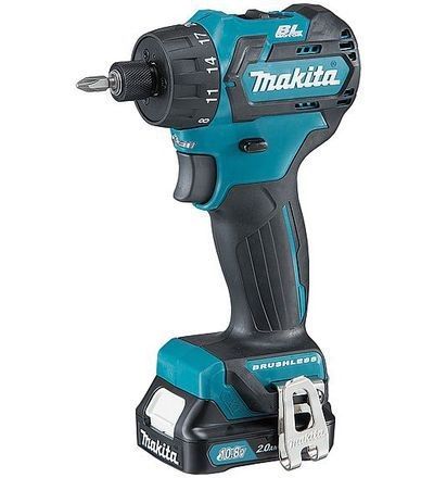 Pora/ruuvinväännin Makita DF032DSAJ; 12 V; 2x2,0 Ah akku