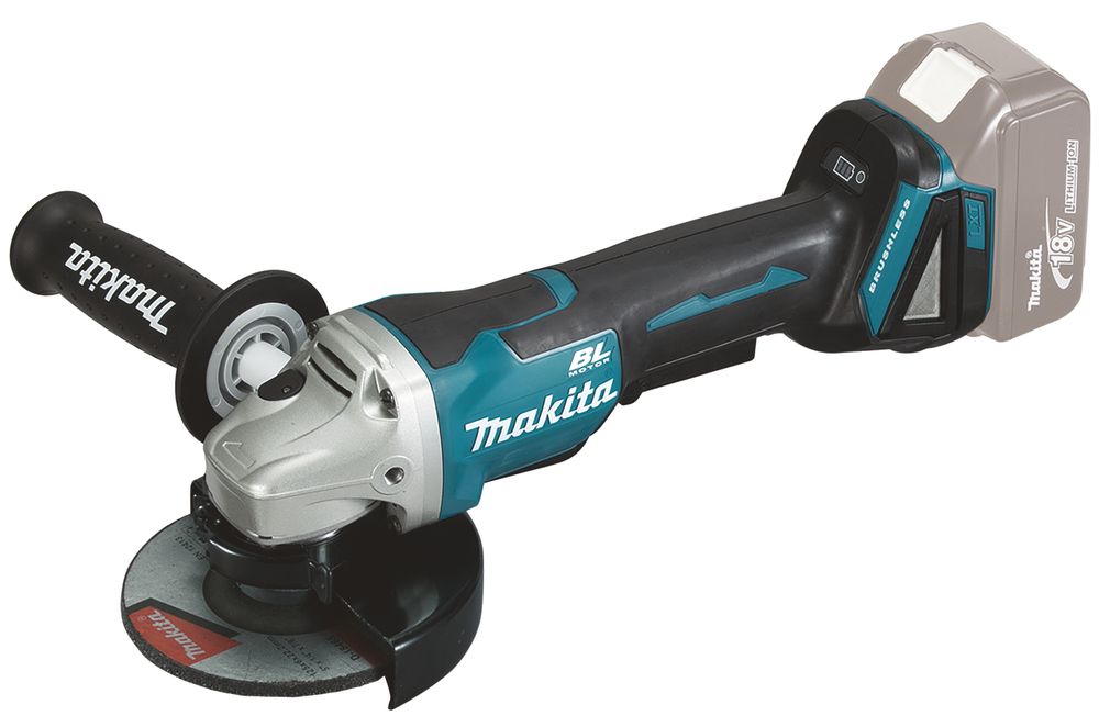 Kulmahiomakone Makita DGA508Z; 18 V (ilman akkua ja laturia)